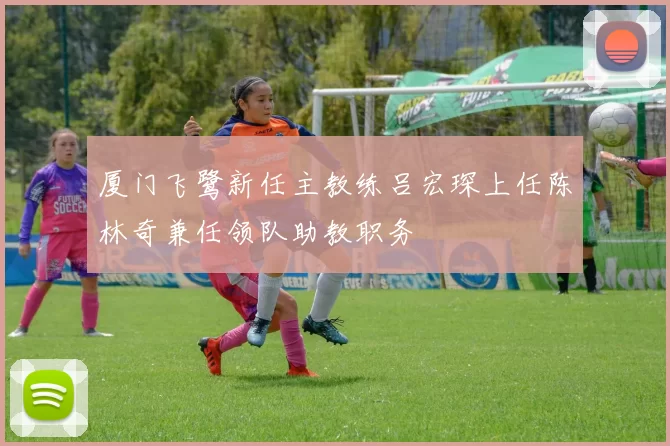 厦门飞鹭新任主教练吕宏琛上任陈林奇兼任领队助教职务